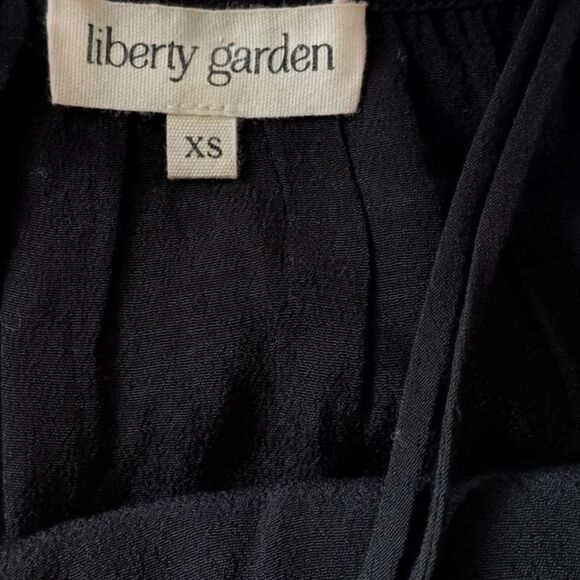 Y2K Witchy Cami Top XS Black Camisole Whimsigoth Chiffon Asymmetric Fairy Flowy - Picture 7 of 16